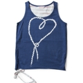 Missie Munster S14 Heart Strings Tank Indigo